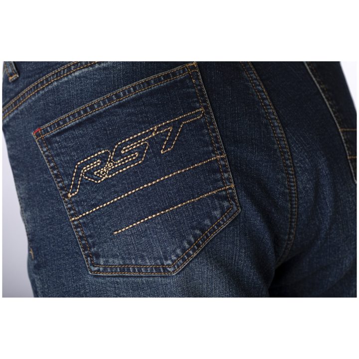 MC-Bukser Straight Leg 2 Reinforced/Long CE Midnatsblå RST 3XL – billede 4