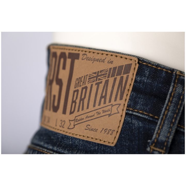 MC-Bukser Straight Leg 2 Reinforced/Long CE Midnatsblå RST 3XL – billede 3
