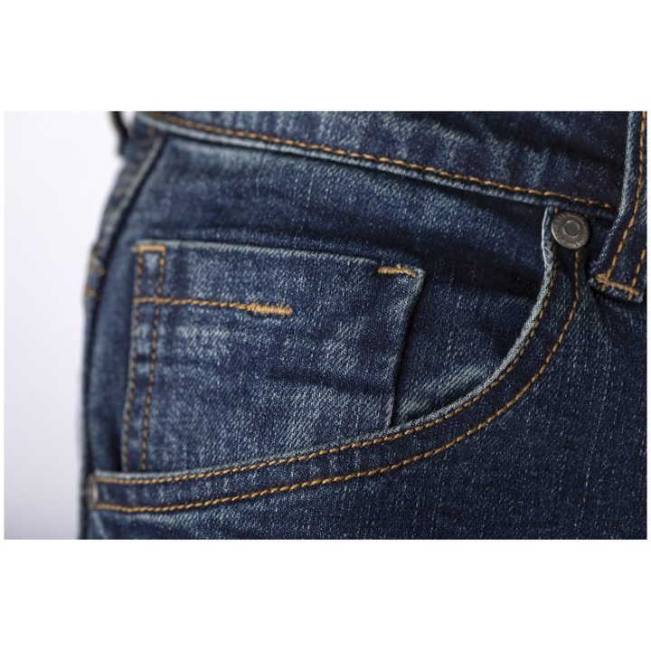 MC-Bukser Straight Leg 2 Reinforced/Long CE Midnatsblå RST 3XL – billede 2