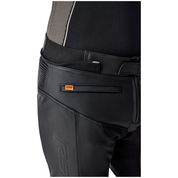 MC-Bukser T2 D3O Læder Sort RST XS – billede 4