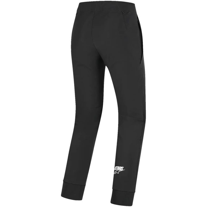 MC-bukser Tekstil Aeroshell Sort/Hvid Alpinestars 4XL – billede 2