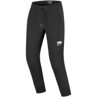 MC-bukser Tekstil Aeroshell Sort/Hvid Alpinestars