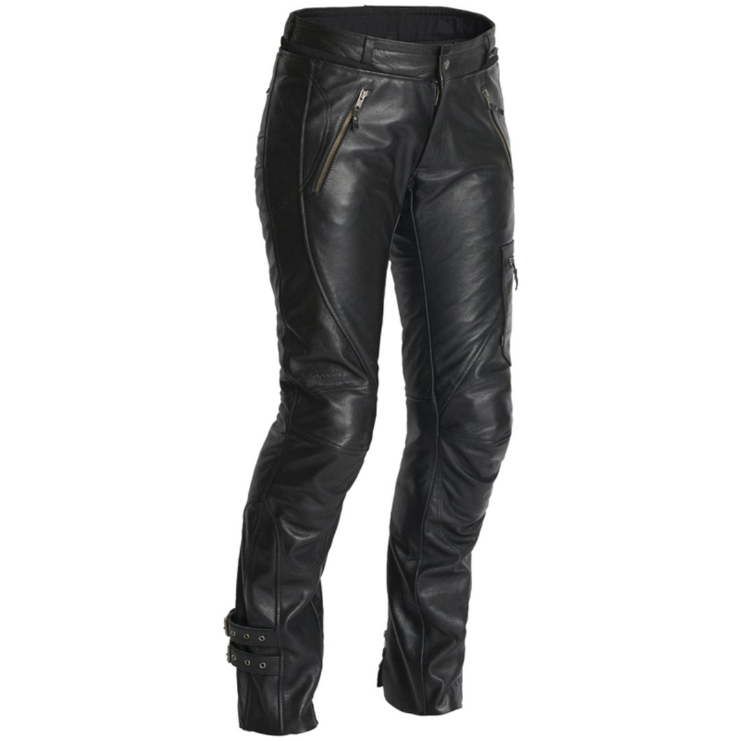 MC-Byxor Dam LEON PANTS Svart HALVARSSONS 44