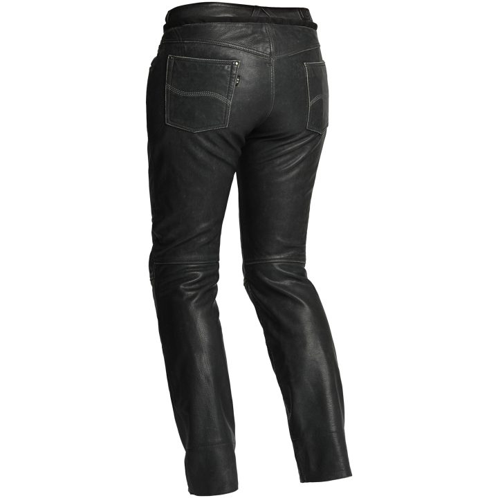 MC-Byxor Dam SETH PANTS LADY Svart HALVARSSONS 34 – billede 2