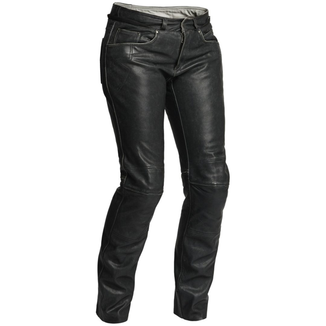 MC-Byxor Dam SETH PANTS LADY Svart HALVARSSONS 34