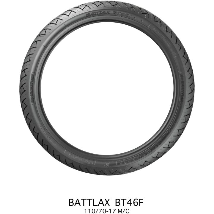 MC-dæk Bag Battlax Bt46 BRIDGESTONE 100/90-18 – billede 4