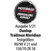 MC-dæk Bag D605 DUNLOP 120/70ZR19 – miniature 6