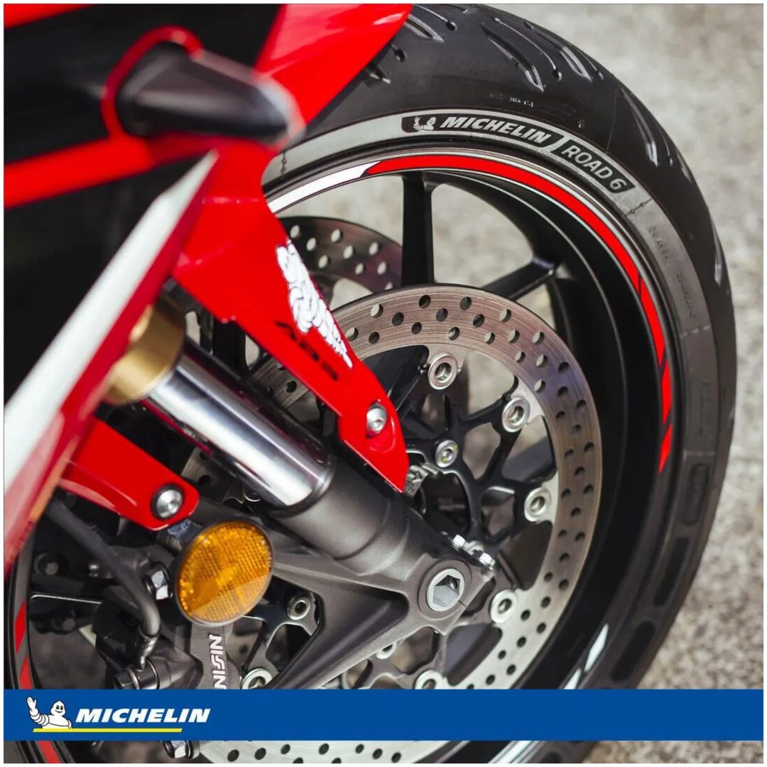 MC-dæk Bag Road 6 MICHELIN 110/70-17 – billede 9