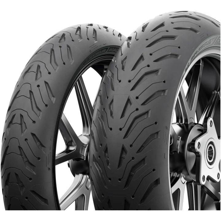 MC-dæk Bag Road 6 MICHELIN 110/80-19 – billede 10