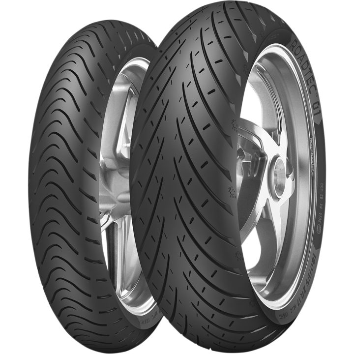 MC-dæk Bag Roadtec 01 METZELER 130/90-16 – billede 2