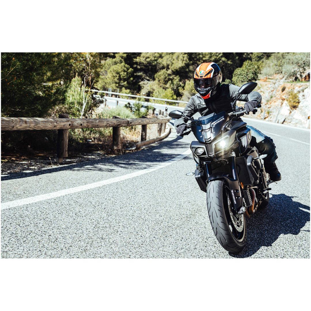 MC-dæk Bag Sportec™ M9 Rr METZELER 120/70-17. 120/70ZR17 – billede 2