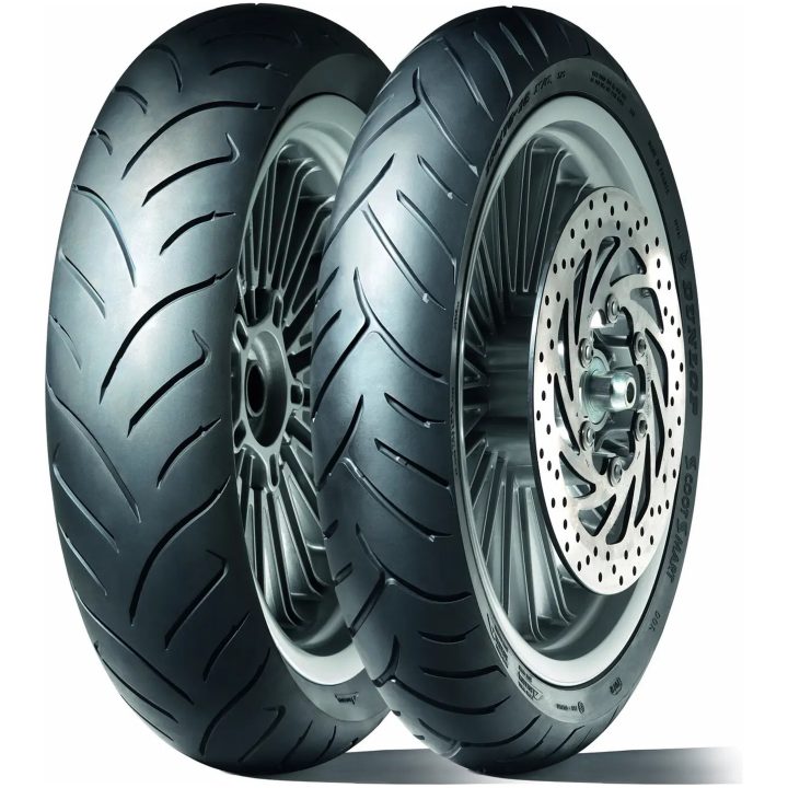 MC-dæk For Scootsmart Rød DUNLOP 110/90-12 – billede 2