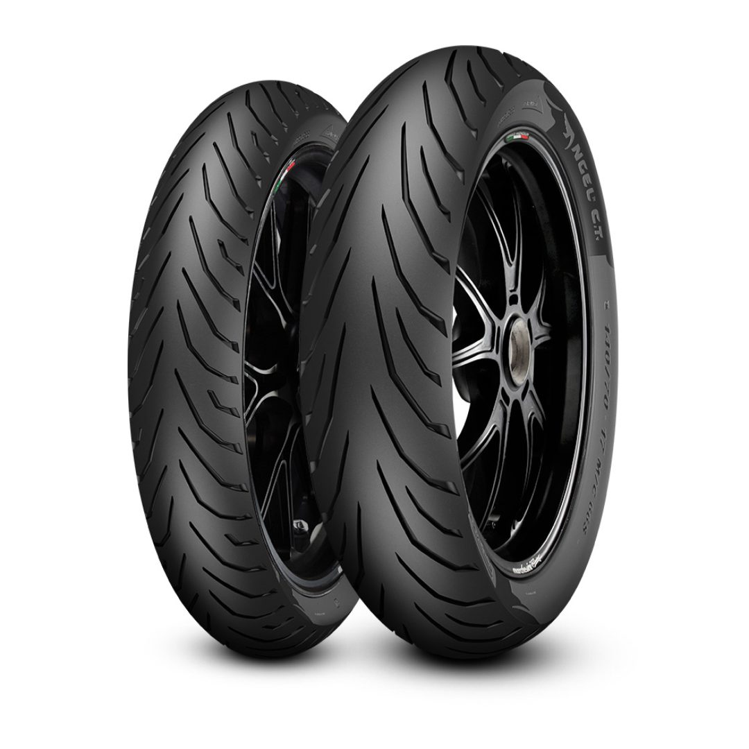 MC-dæk Foran Angel City PIRELLI 100/80-14
