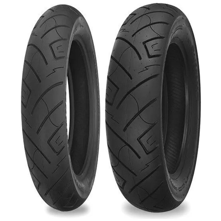 MC-dæk Foran F777/R777 SHINKO 80/90-21 54H TL RE – billede 2