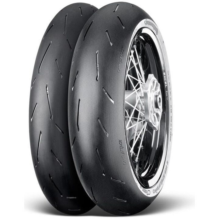 MC-dæk Hypersport Contiattack Sm 2 110/70-17 For CONTINENTAL – billede 2
