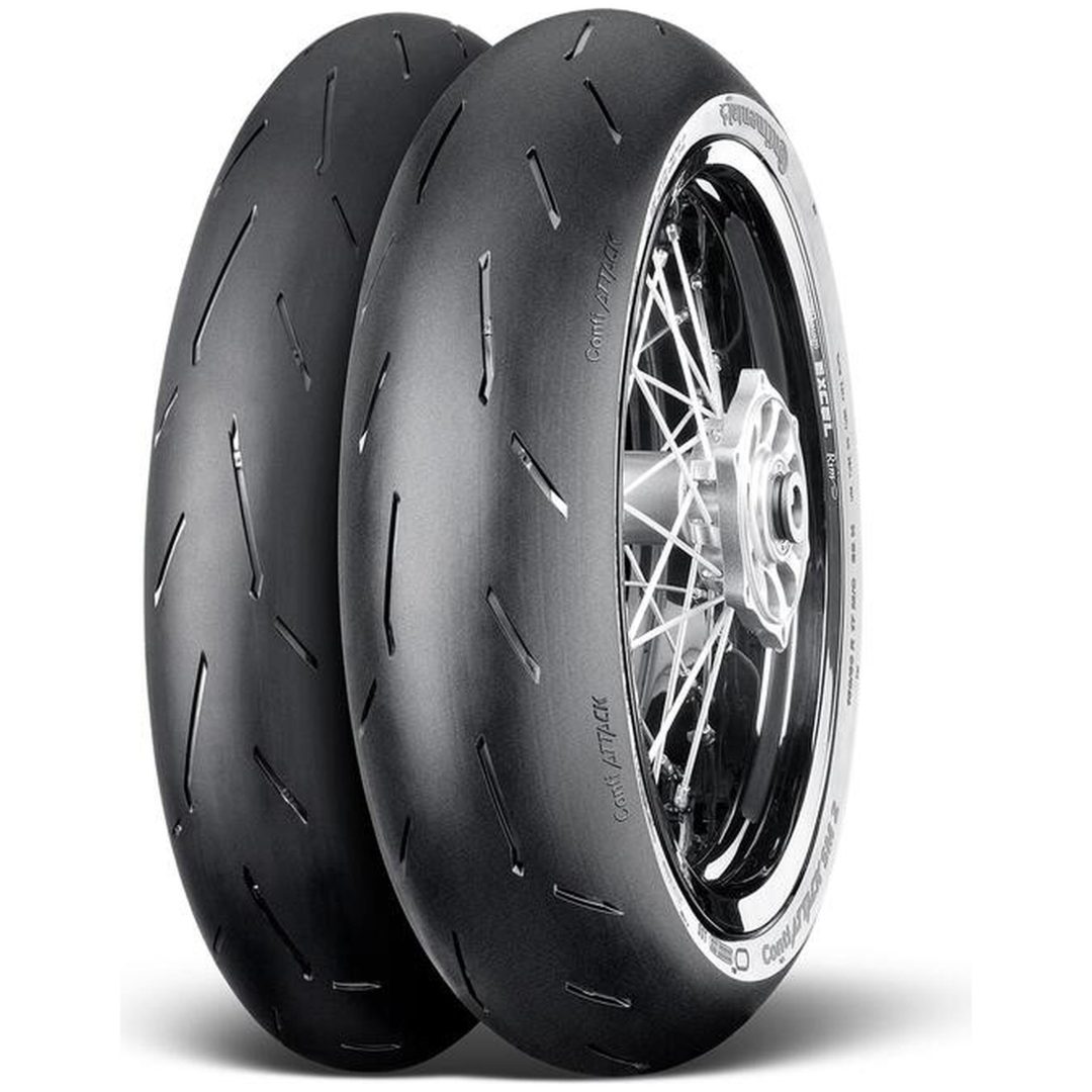MC-dæk Hypersport Contiattack Sm 2 110/70-17 For CONTINENTAL