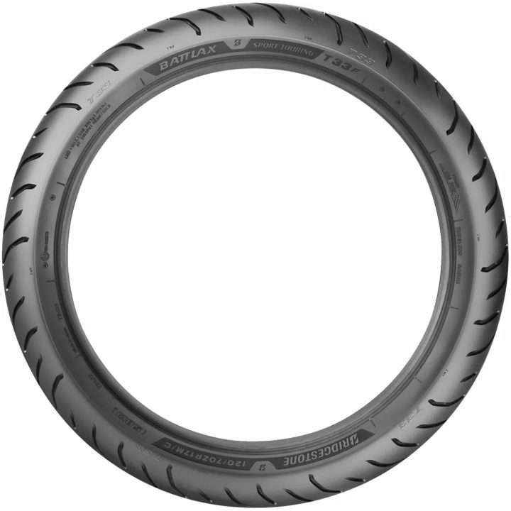 MC-Dæk T33 BRIDGESTONE 120/70ZR17 – billede 4