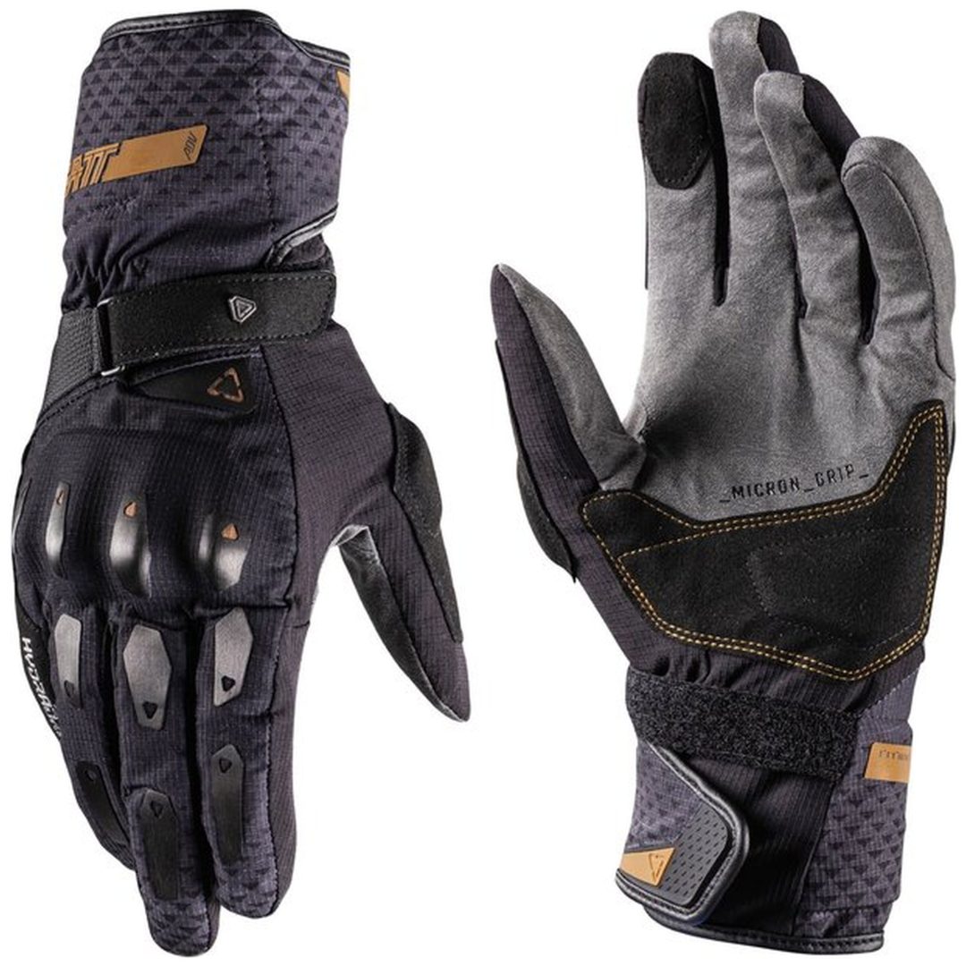 MC-Handsker ADV SubZero 5.5 Stealth Sort/Grå Leatt M / EU8 / US9 – billede 6
