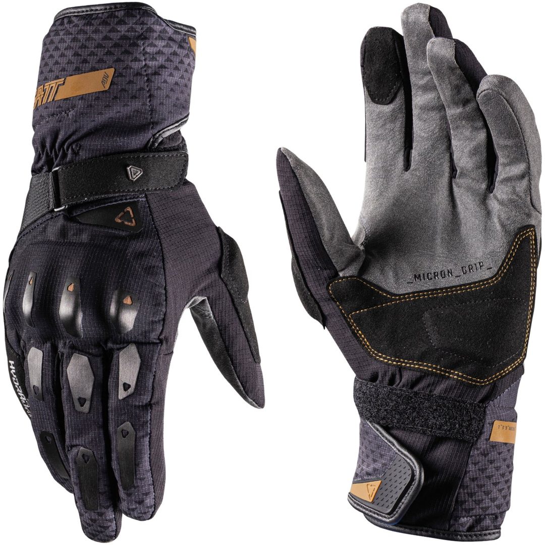 MC-Handsker ADV SubZero 5.5 Stealth Sort/Grå Leatt M / EU8 / US9