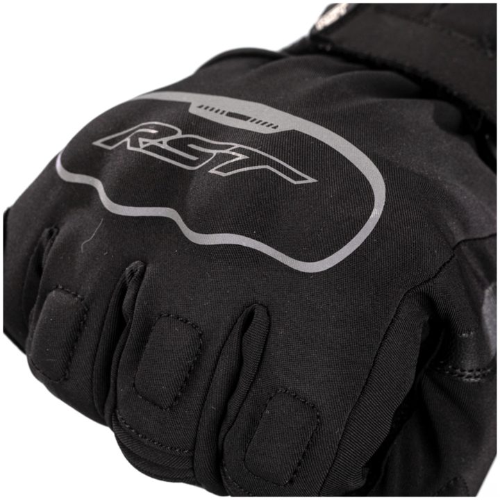 MC-Handsker Axiom Waterproof CE Læder/Tekstil Sort RST XS – billede 3