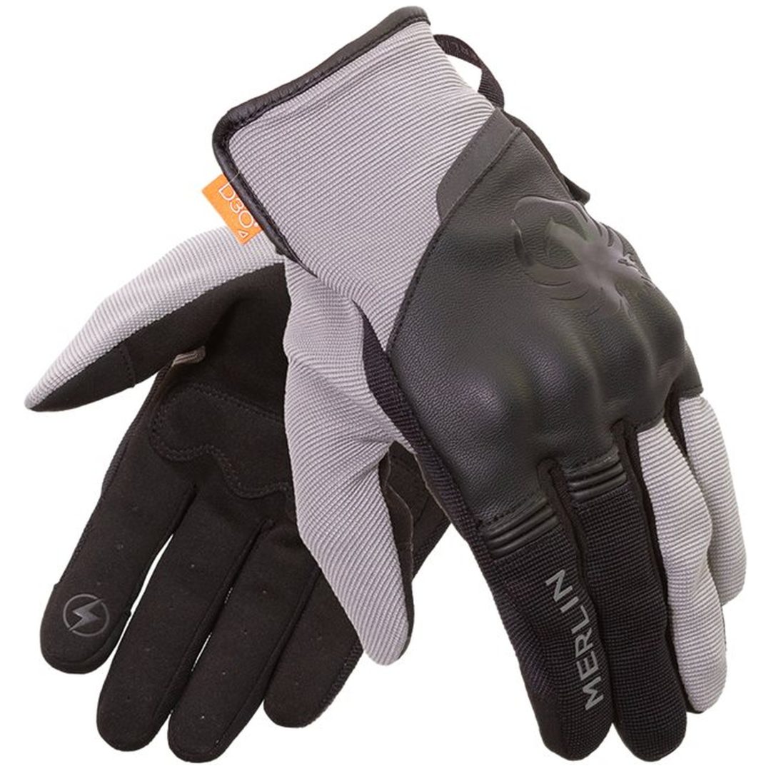 MC-handsker Berea Trail Grå Merlin 3XL