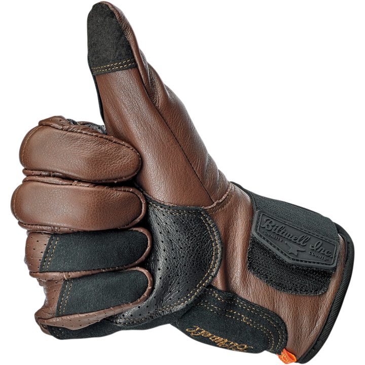 MC-Handsker Borrego Brun BILTWELL XS – billede 5