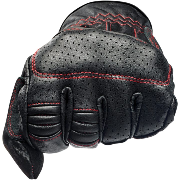 MC-Handsker Borrego Redline Sort BILTWELL XS – billede 10