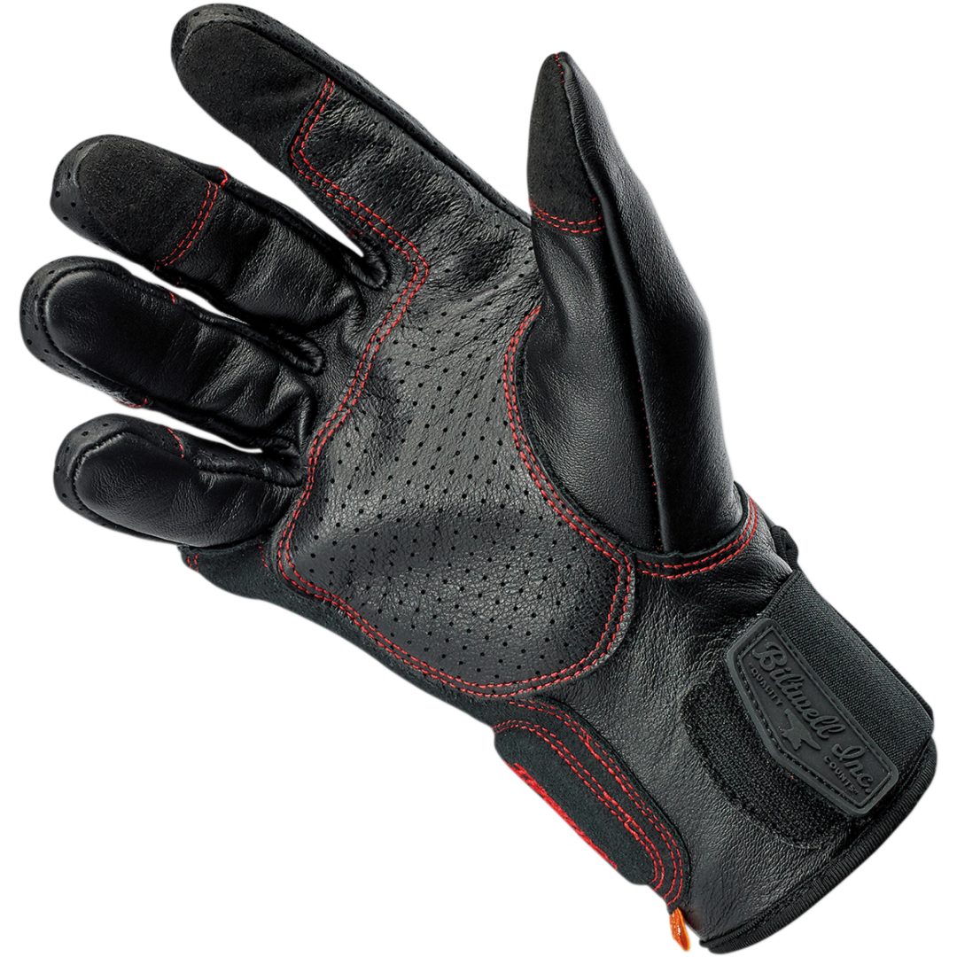 MC-Handsker Borrego Redline Sort BILTWELL XS – billede 9