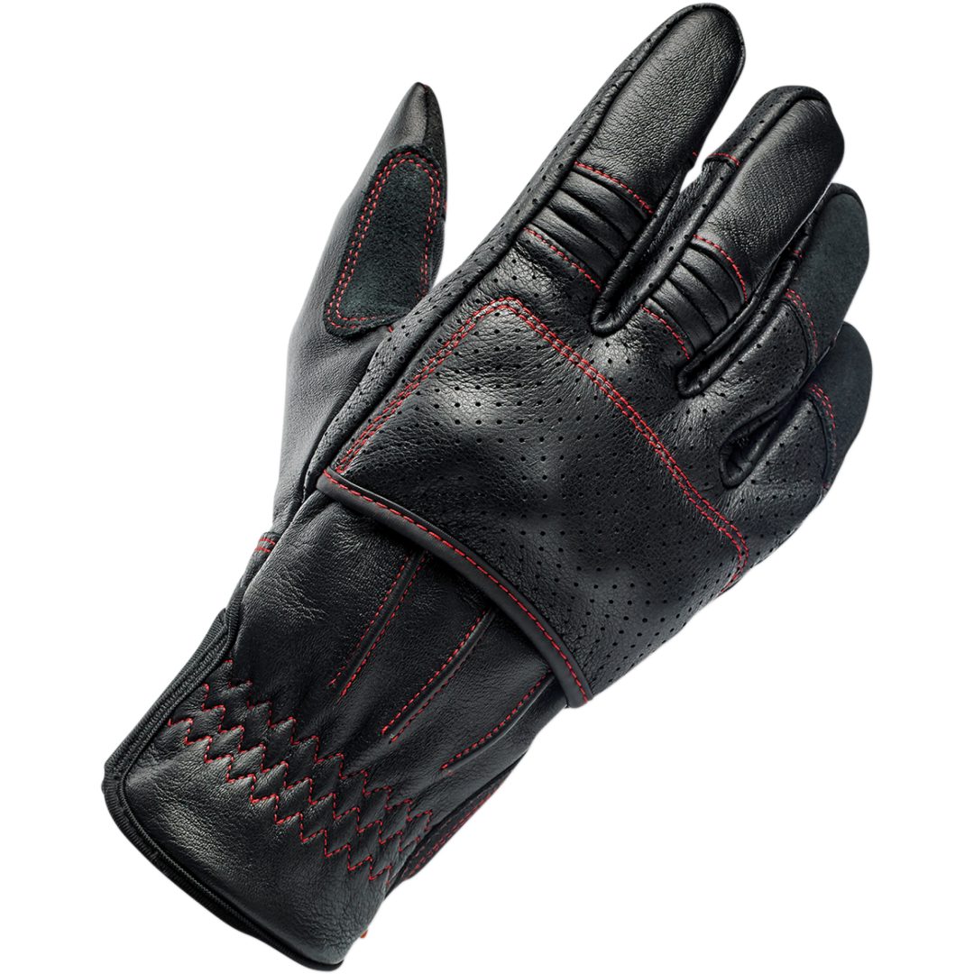 MC-Handsker Borrego Redline Sort BILTWELL XS – billede 8
