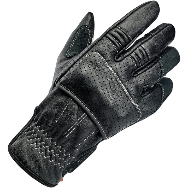 MC-Handsker Borrego Sort/Grå BILTWELL XS – billede 11