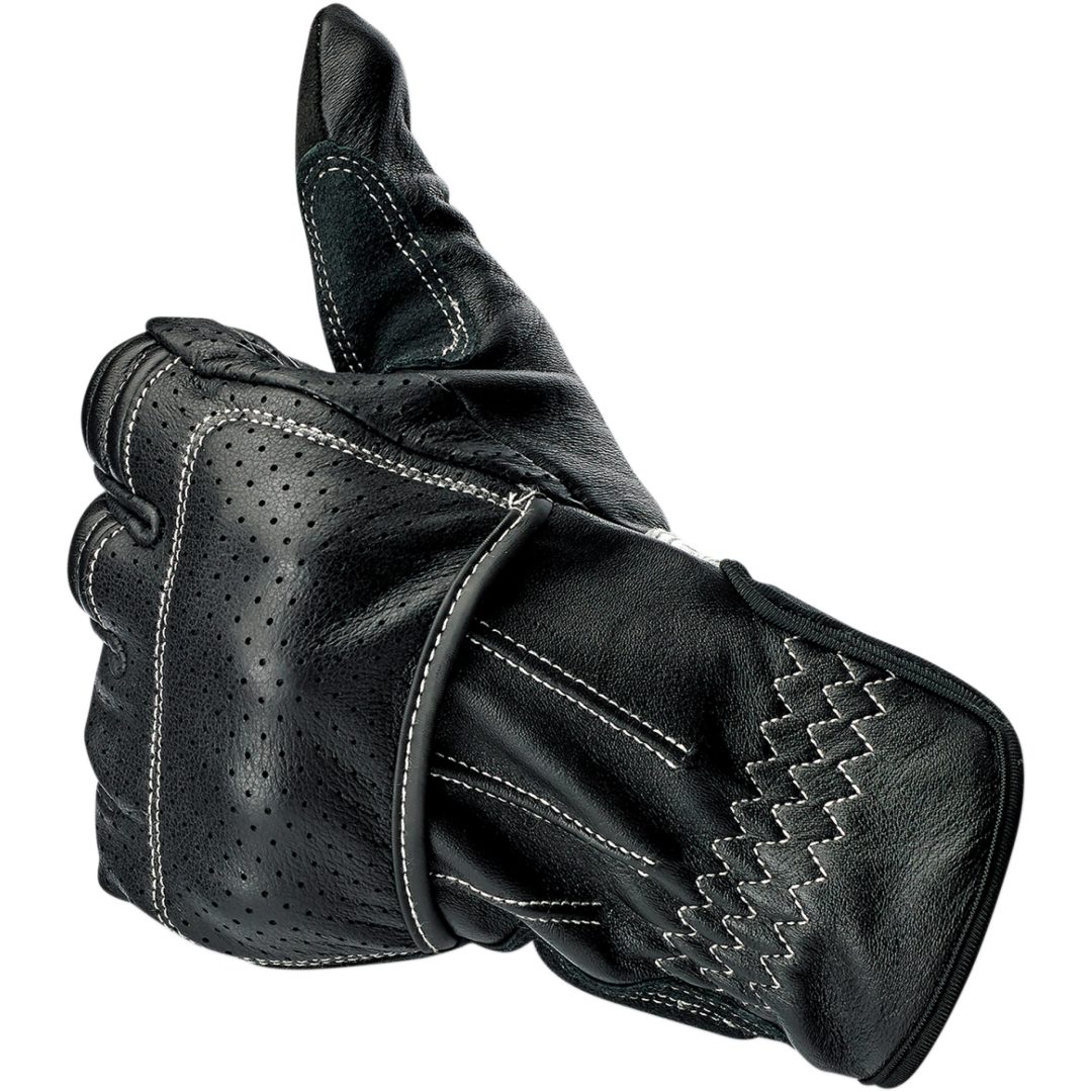 MC-Handsker Borrego Sort/Grå BILTWELL XS – billede 8