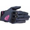 MC-Handsker Dame Asfalt Sort/Blå ALPINESTARS L – miniature 1