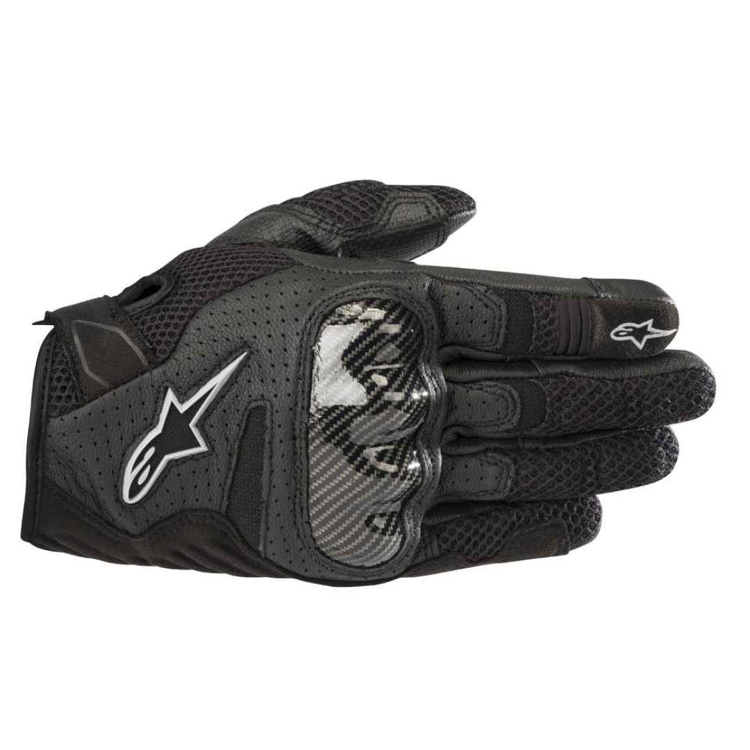 MC-Handsker Dame SMX-1 Air V2 Sort ALPINESTARS Small