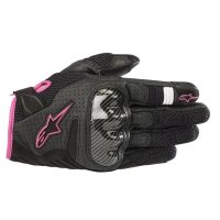 MC-Handsker Dame SMX-1 Air V2 Sort ALPINESTARS
