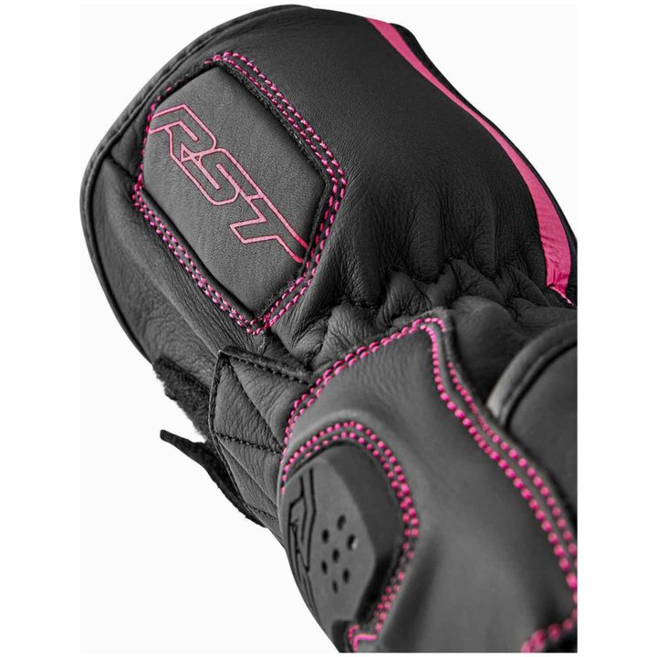 MC-Handsker Dame Sort Pink RST 6 – billede 3