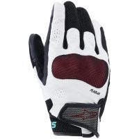 MC-Handsker Dame Stella Mogress Airflow Hvid/Mørkerød ALPINESTARS