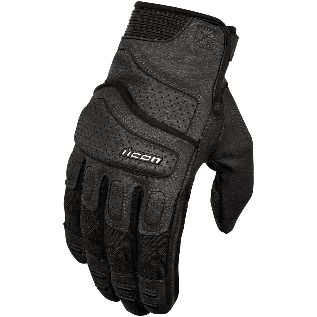 MC-Handsker Dame Superduty3 Kort CE Sort ICON XS