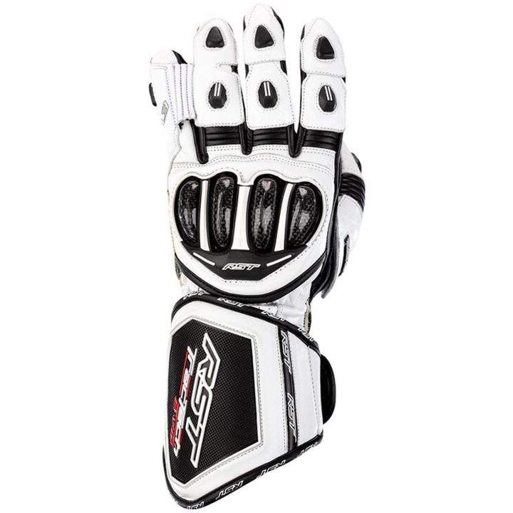 MC-handsker Dame Tractech Evo 4 Hvid/sort RST 8 – billede 2