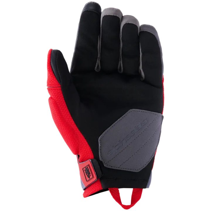 MC-Handsker Durack Grå Rød ALPINESTARS (ROAD) – billede 2