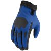 MC-Handsker Hooligan CE Kort Sort/Blå ICON Small – miniature 1