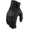 MC-Handsker Hooligan CE Kort Sort/Grå Camo ICON Small – miniature 1