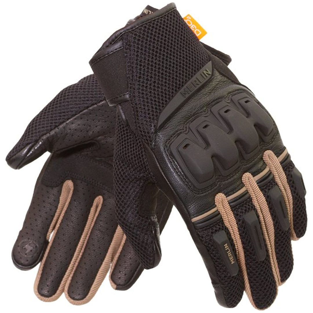 MC-handsker Jura Air Sort/sand Merlin XXL