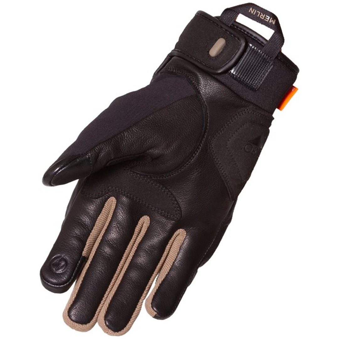 MC-handsker Jura Hydro Tekstil Vandtætte Sort/sand Merlin XXL – billede 2