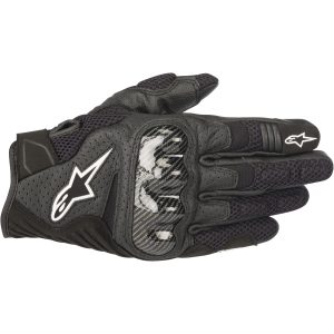 MC-Handsker Kort SMX-1 Air v2 Sort Alpinestars