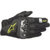 MC-Handsker Kort SMX-1 Air v2 Sort/Neongul Alpinestars XXL – miniature 1