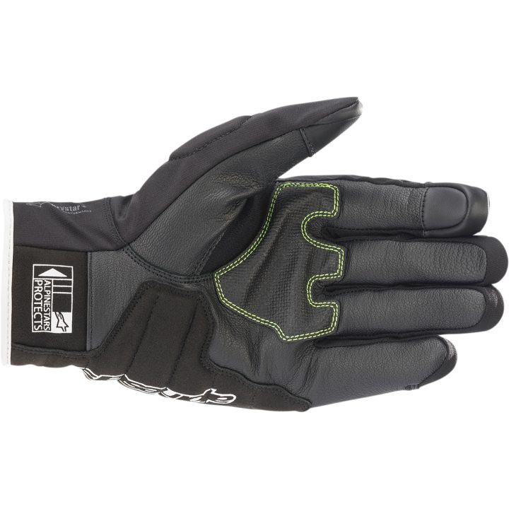 MC-handsker Læder Smx Z Drystar Sort/fluorescerende Rød/hvid ALPINESTARS XXL – billede 3