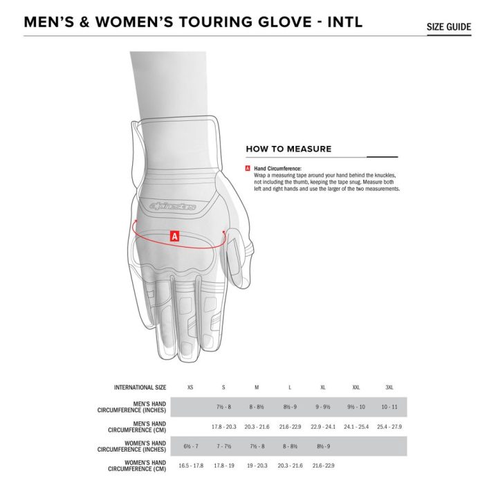 MC-handsker Læder Smx Z Drystar Sort/fluorescerende Rød/hvid ALPINESTARS XXL – billede 2