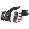 MC-handsker Læder Smx Z Drystar Sort/fluorescerende Rød/hvid ALPINESTARS XXL – miniature 1