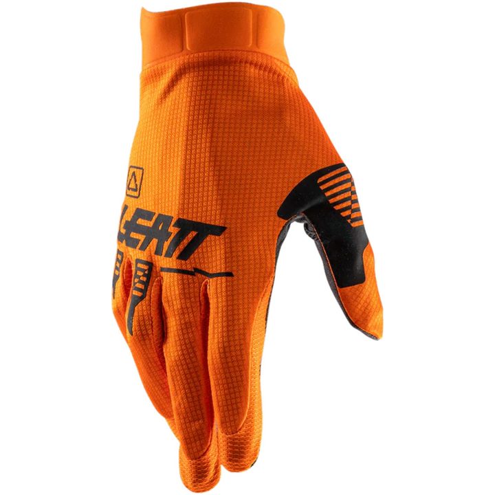 MC-Handsker Moto 1.5 GripR Orange Leatt M / EU8 / US9 – billede 2