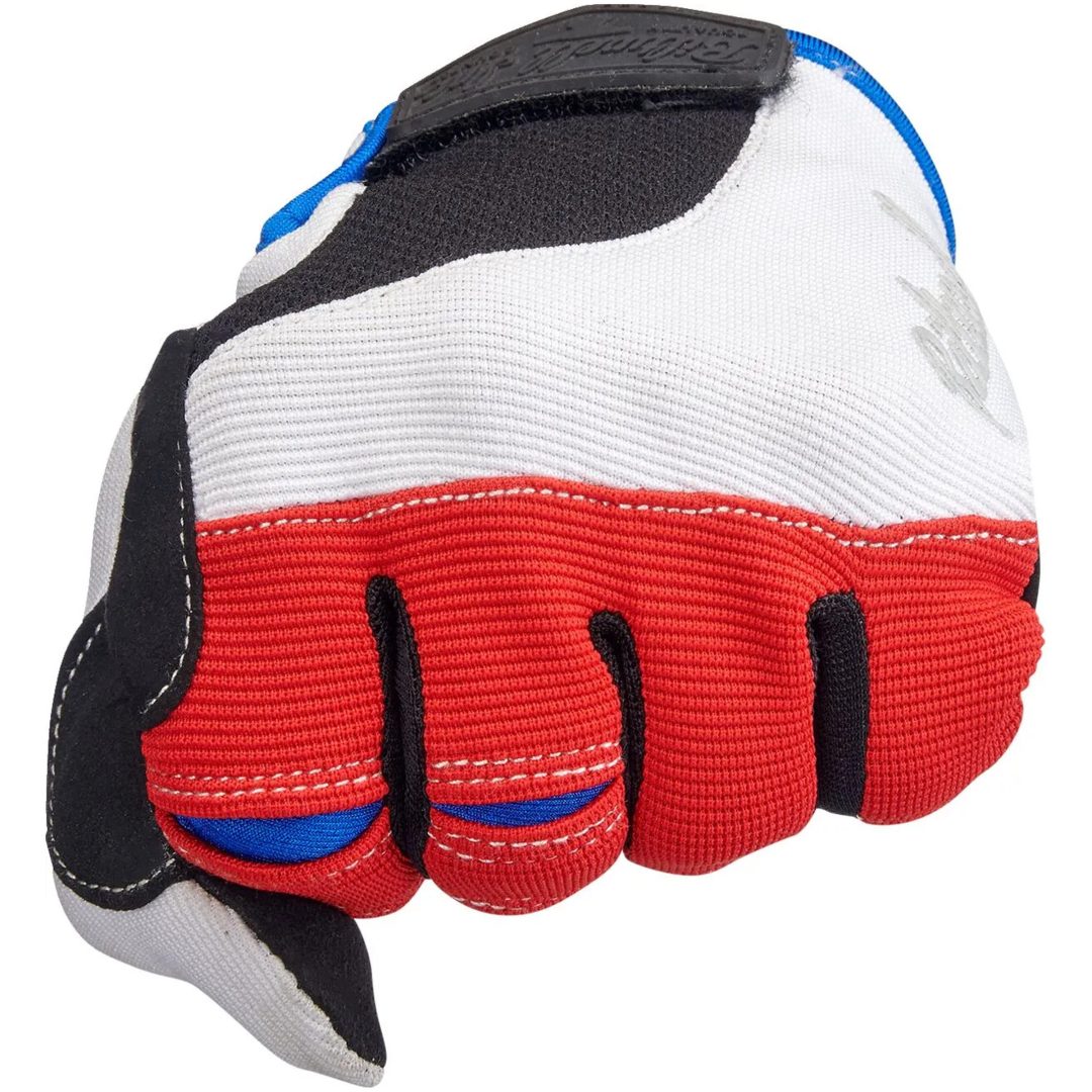 MC-handsker Moto Sort/rød/blå/hvid BILTWELL Handsker – billede 5